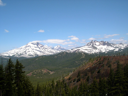 The Three Sisters Wilderness just 20 miles west of Bend, Oregon