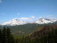 The Three Sisters Wilderness just 20 miles west of Bend, Oregon