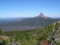 Mt. Washington showing its bulk and prominent spire