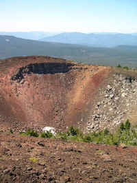 Belknap Crater on the west side of Belknap Crater