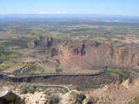 The wild and scenic Crooked River winds through the park