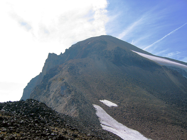 Middle Sister, north ridge approach