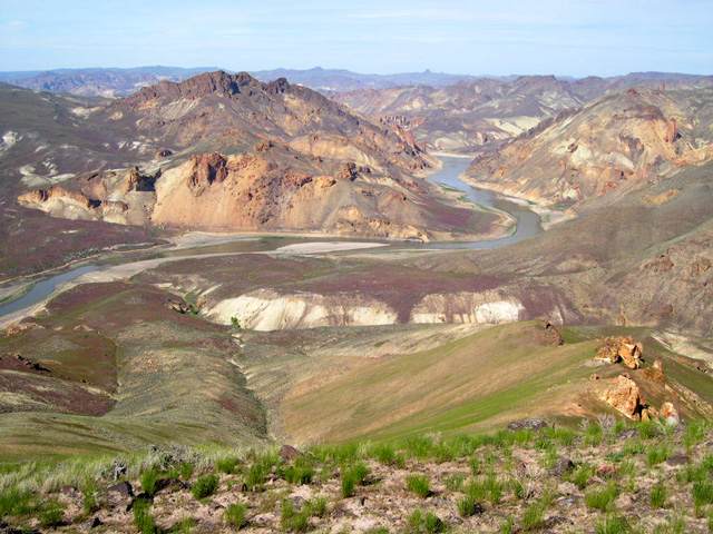 Owyhee River looking northward