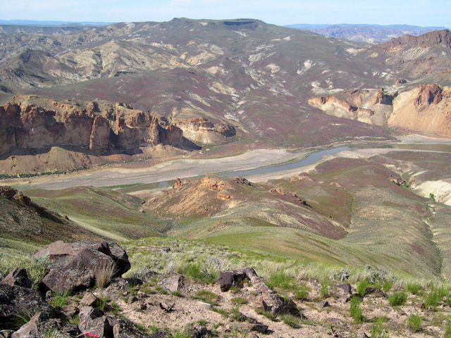 Owyhee River, the calm before the rapids