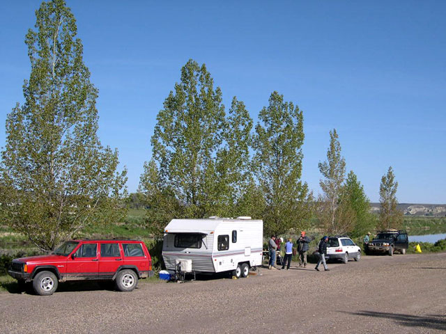 ONDA campsite at the BLM's Rome campground