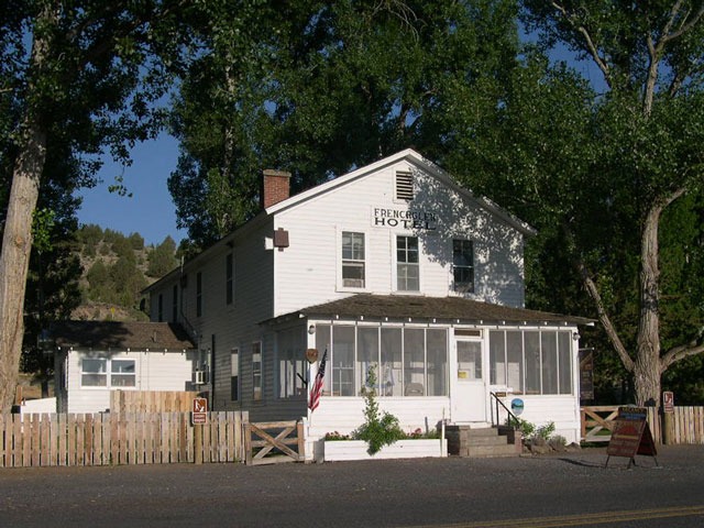 Historic French Glenn Hotel, reservations a must!