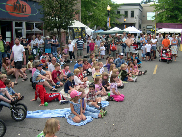 summerfest. Summer Festival in downtown