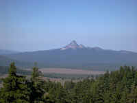 Looking back at Mt. Thielsen from Crater Lake