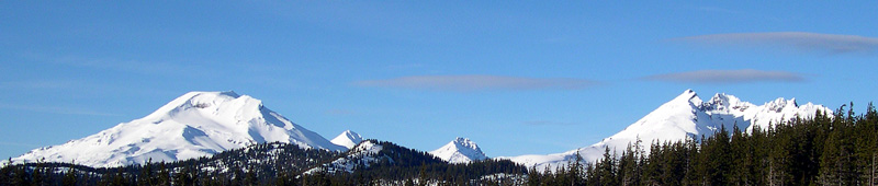 The Three Sisters and Broken Top